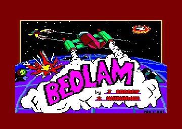 Bedlam (UK) (1988) screen shot title